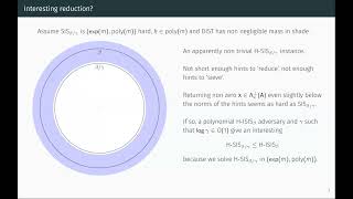 Hardness of hinted ISIS from the space-time hardness of lattice problems (CRYPTO 2026)