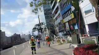 消防隊員を追いかけてみた！！