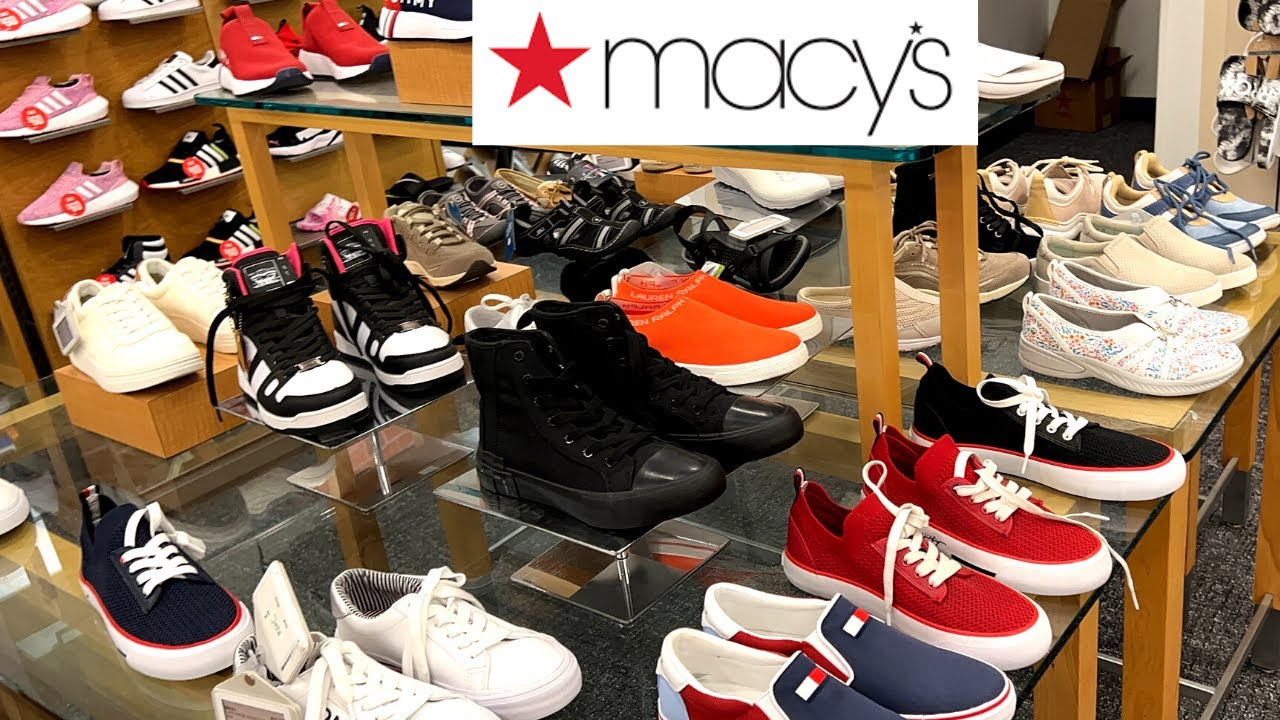 Macy S Women S Shoes Designer Sneakers Shoes Shop With Me Youtube