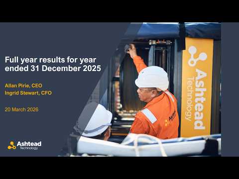 ASHTEAD TECHNOLOGY HOLDINGS PLC - Full Year Results for the year ended 31 December 2025
