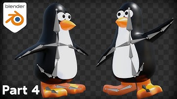 Character Creation for Beginners - Part 4 - Stylized Penguin (Blender Tutorial)