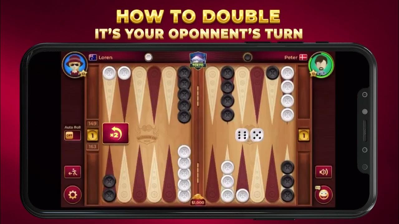 How To Double backgammon king online YouTube