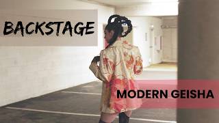 Backstage Magic: 'The Modern Geisha' Editorial in an Underground Parking! #BTSFashion #ModernGeisha screenshot 4