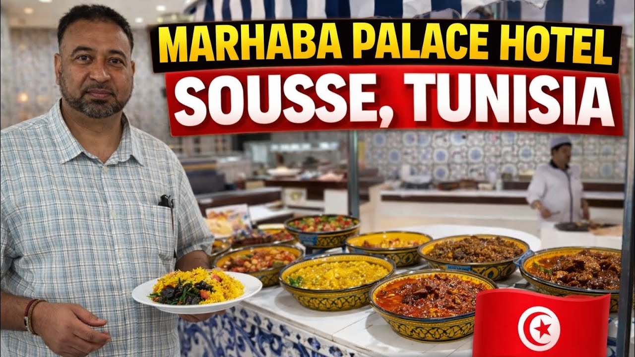 Marhaba Palace 5 ⭐ Hotel | Port El Kantaoui Tour | Vlog 2