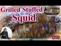 Grilled stuffed Squid#recipe#seafood#yummy
