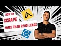 How to scrape MORE than 2500 contacts on Sales Navigator/Apollo [Slicing Technique]