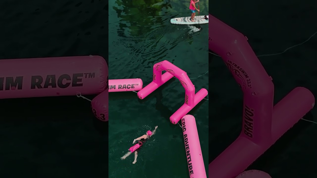 🏁 And across the line! Heather smashed it! 🌊⁠