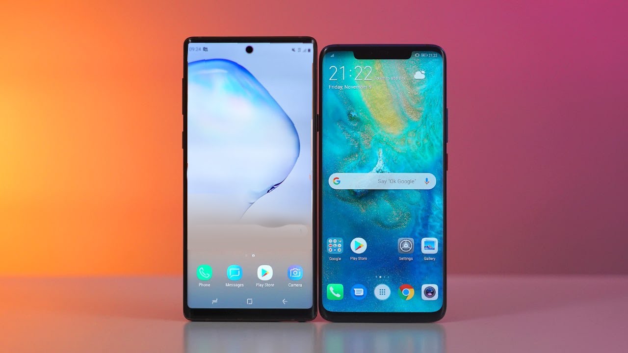 Samsung note 10 vs 10