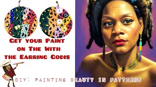 DIY: Painting Beauty in Patterns (Hand Painted Earrings Designs) with the Earring Godis