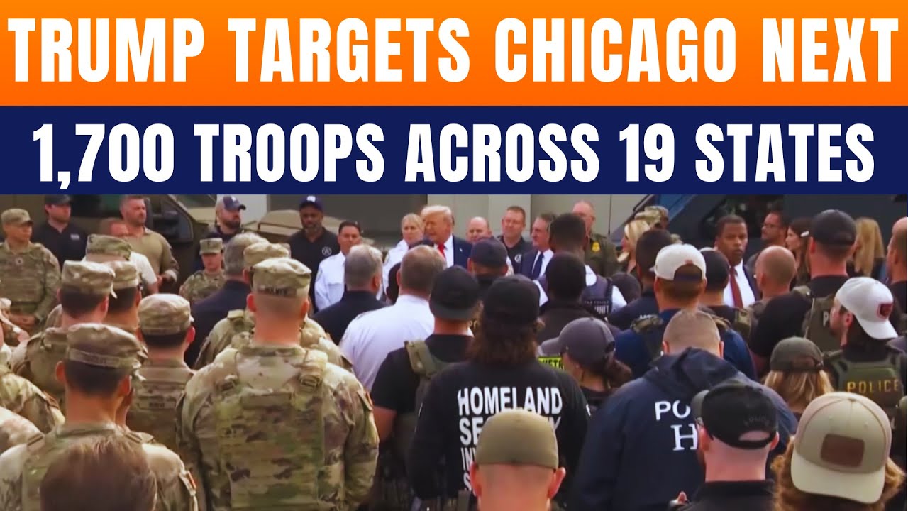 Trump Plans Crackdown In Chicago | National Guard To Be Deployed Across ...