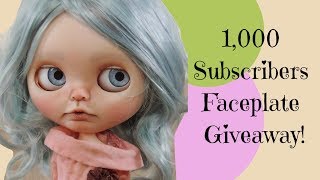1,000 Subscribers Faceplate Giveaway