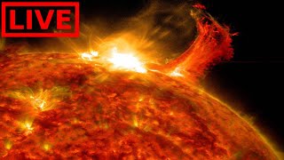 LIVE NOAA Sun Solar Storms and Aurora Forecast!☀