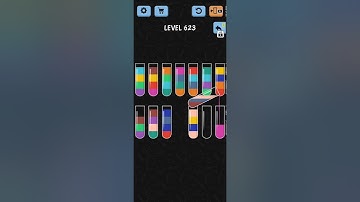 Water Color Sort Level 623 WalkThrough Solution Gameplay