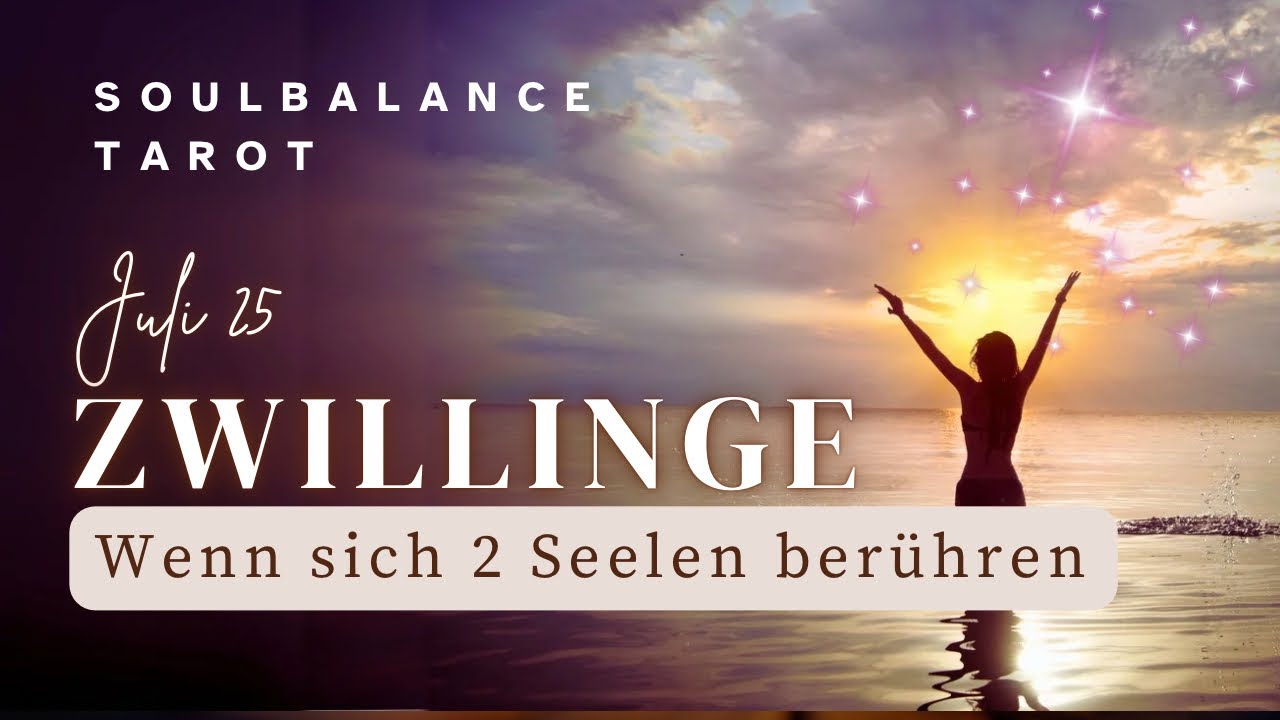 ZWILLINGE ♊️ JULI | Heilung durch Liebe! Du trittst vor und erstrahlst