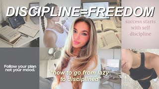 HOW TO BUILD UNSTOPPABLE DISCIPLINE 💻 tips, strategies, & motivation