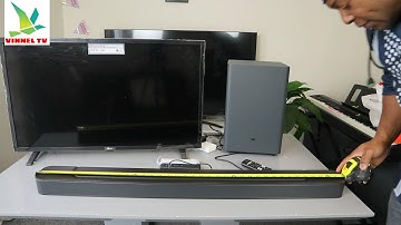 Hoe u de JBL 2.1 Deep Bass Soundbar met een HDMI Arc-kabel op uw tv aansluit