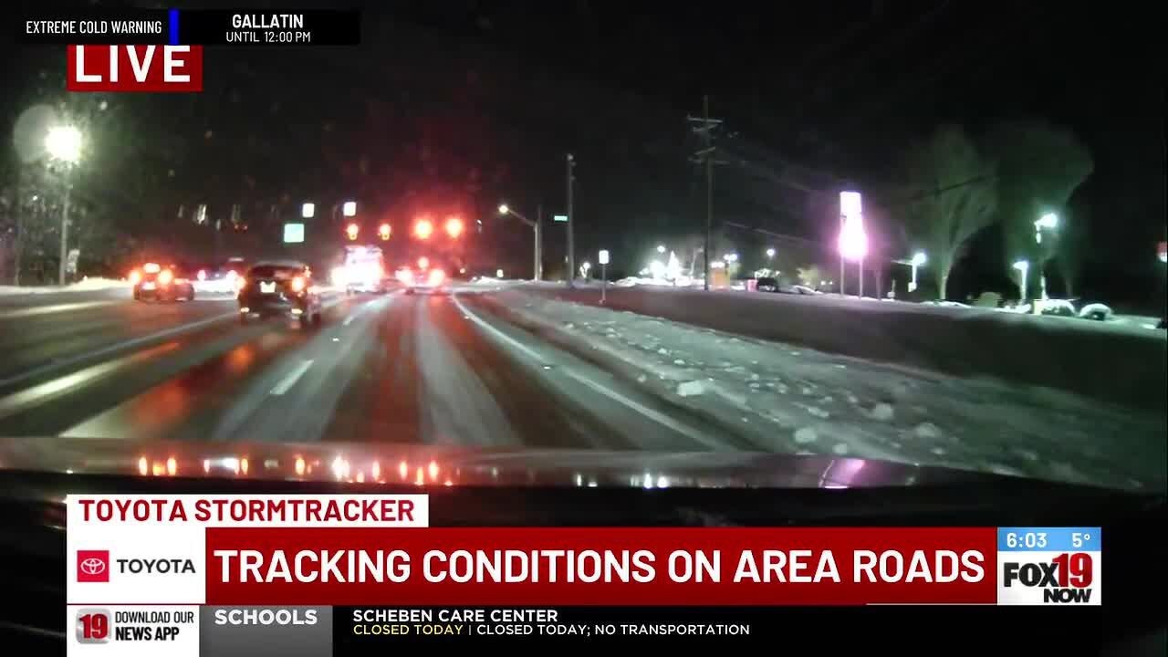 Tracking current road conditions - YouTube