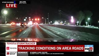 Tracking current road conditions
