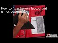 Fixing a Lenovo Ideapad slim3 15AMN8 that won't power on