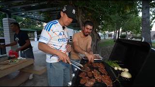Flames & Vinny Cooks Together For The First Time..
