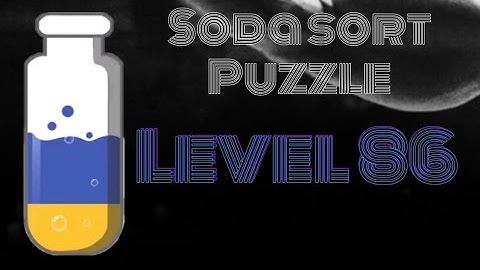 soda sort Puzzle colour water Game | Level 86 | DEAR MARSHAL
