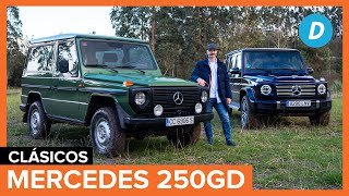 Mercedes GWagen W460 250GD  El pionero del bloqueo total | Diariomotor | Review en español