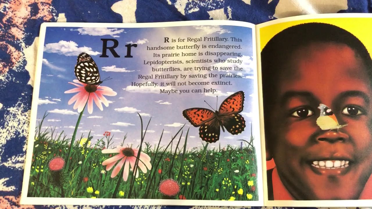 Alphabet Read Aloud 5 The Butterfly Alphabet Book by Brian Cassie