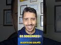 Alerta de golpe!