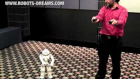 NAO Robot Master/Slave Control Operation