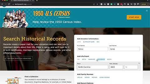 How to Search and Find Records in Family Search | Family Search Tutorial | Family Search Walkthrough