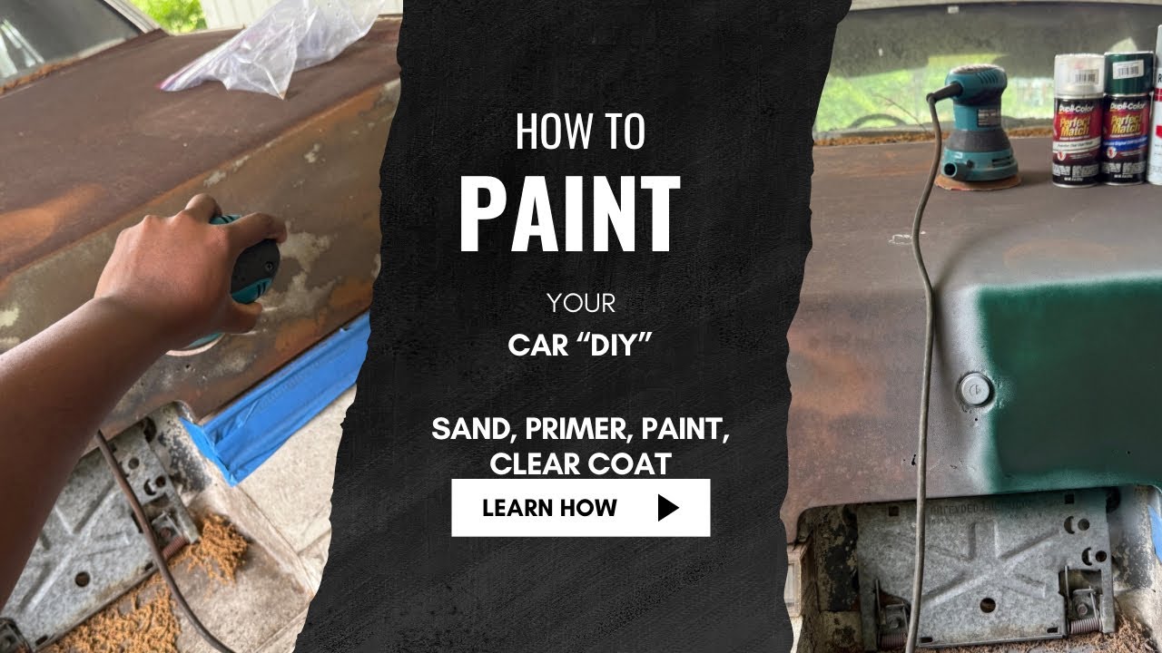 HOW TO DIY PAINT YOUR CAR ( CUTLASS EDITION) PT. 1