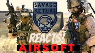 Special Operations Veterans React Airsoft Battles