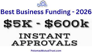 Best Business Funding & Working Capital Loans 2026 - Potomac Mutual Trust