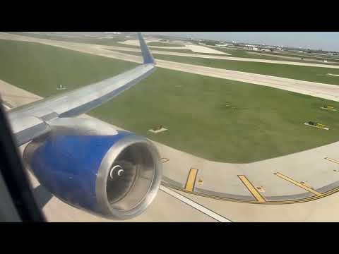 United Airlines 757-200 Startup + Takeoff from Chicago O'Hare