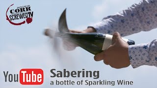 Sabering A Bottle Of Bubbly