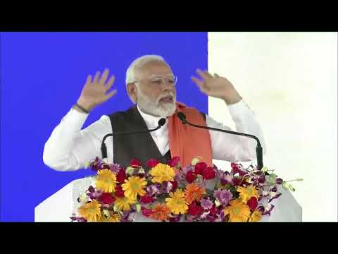 PM Modi's speech at foundation stone laying ceremony & dedication of development projects in Yadgiri