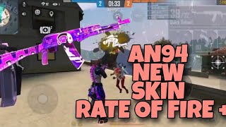 AN94 GUN NEW SKIN | RATE OF FIRE ++ | freefire screenshot 5