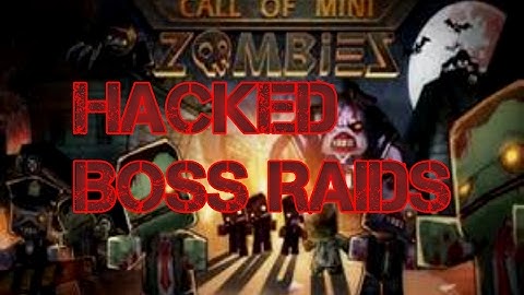 Hacked call of mini zombies gameplay 3 (boss raids)