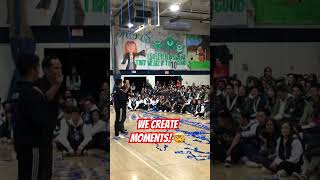 500 high school students LOST THEIR MINDS 🤯#crowdwork #mentalism