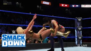 WWE 2K20 Carmella vs Mandy rose - Smackdown live