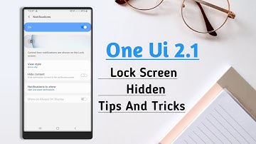 One Ui 2.1 After Update Lock Screen Tips And Tricks Hidden