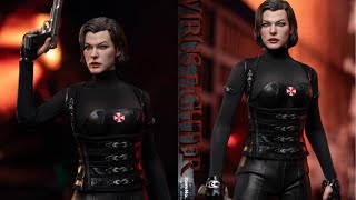 New resident evil retribution 1/6 scale virus fighter action figure revealed premiere toys