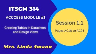 Information Access Module 1 AC10 to AC24 Guide