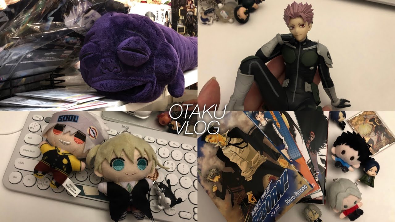 오타쿠 브이로그 | 오타쿠 하루일과 ᕑᗢᓫ 국전 갔다가 피규어깡 굿즈깡하기 • 괴수 8호 • 가히리 • 소울이터 • 사카데이 • 단간론파 • 국제전자센터 • 굿즈깡 • 피규어깡