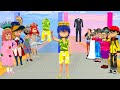 Scary Teacher 3D vs Squid Game Help Herobrine Nick Choose His Body Parts Queen Run Challenge