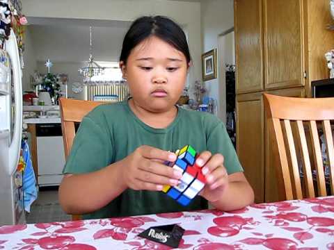Emily Solves the Rubik's Cube Using Layer By Layer...