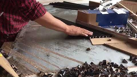 TS J03 frame cutting machine  how fast can it be ?how to cutting picture frame mouldings?