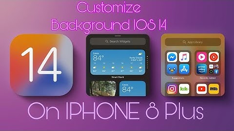 How To Customize Your IPhone 8 Plus Home Screen! (IOS 14 Update) #IOS14