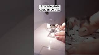 Juki UX8 integrierter Obertransportfuss #nähen #myjuki #jukinaehmaschinen