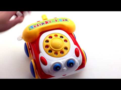 Каталка Машинка-телефон пластмассовая (арт. 315)